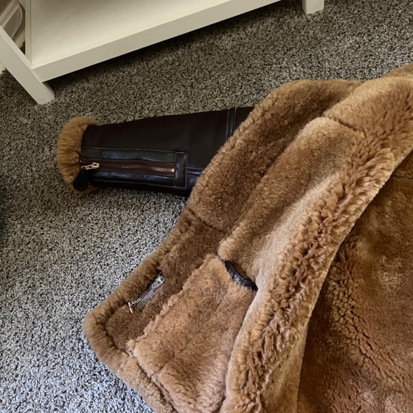 WWII sheepskin flying jacket - Picture 6 of 6